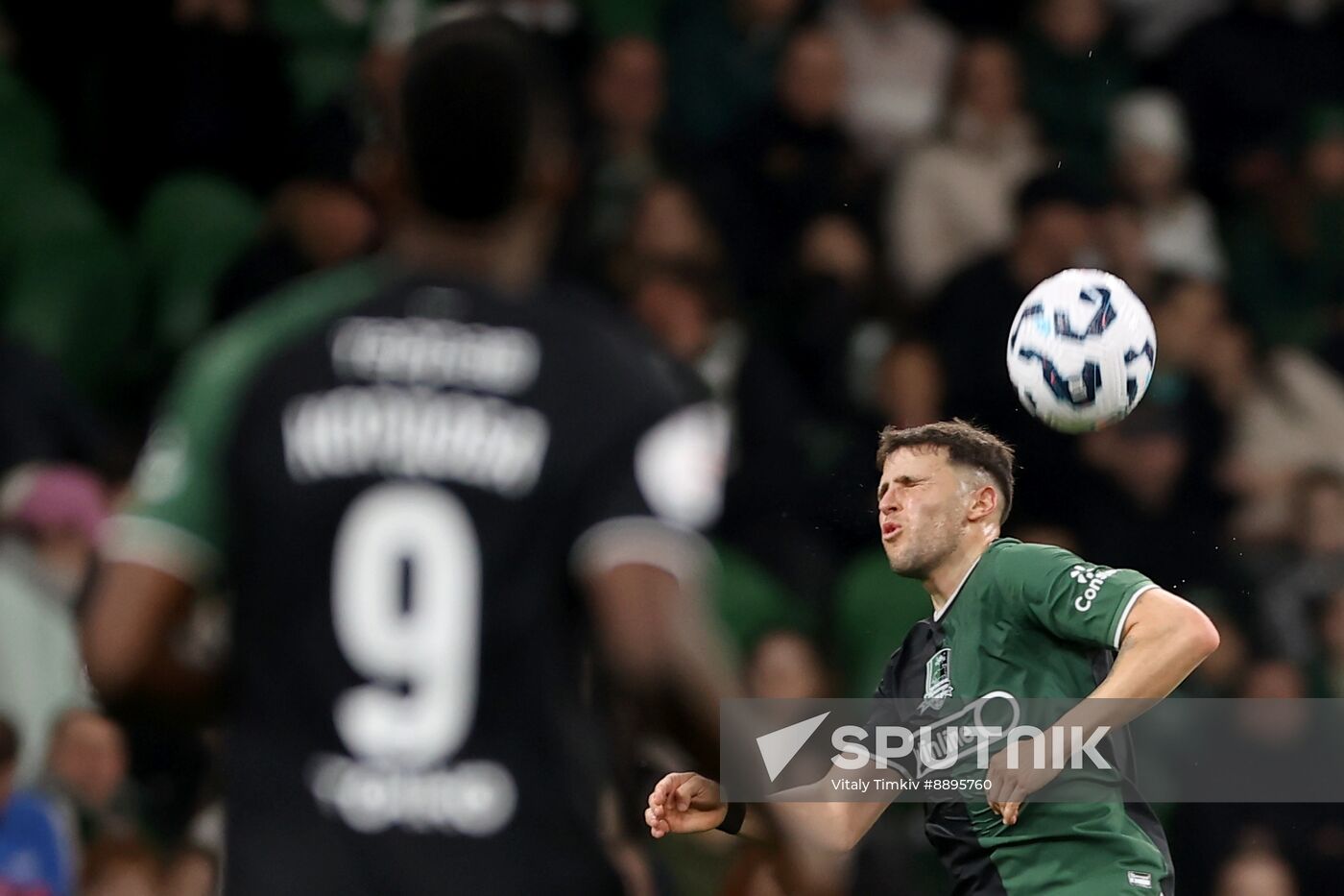 Russia Soccer Premier-League Krasnodar - Akron