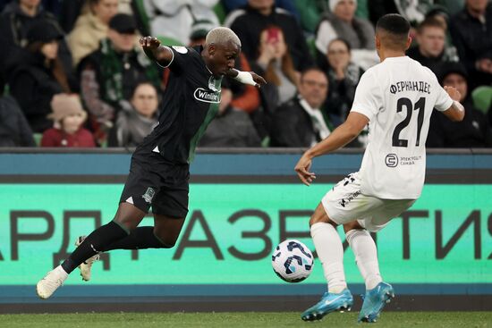 Russia Soccer Premier-League Krasnodar - Akron