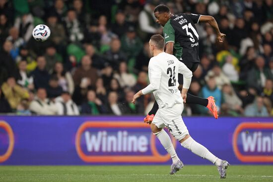Russia Soccer Premier-League Krasnodar - Akron