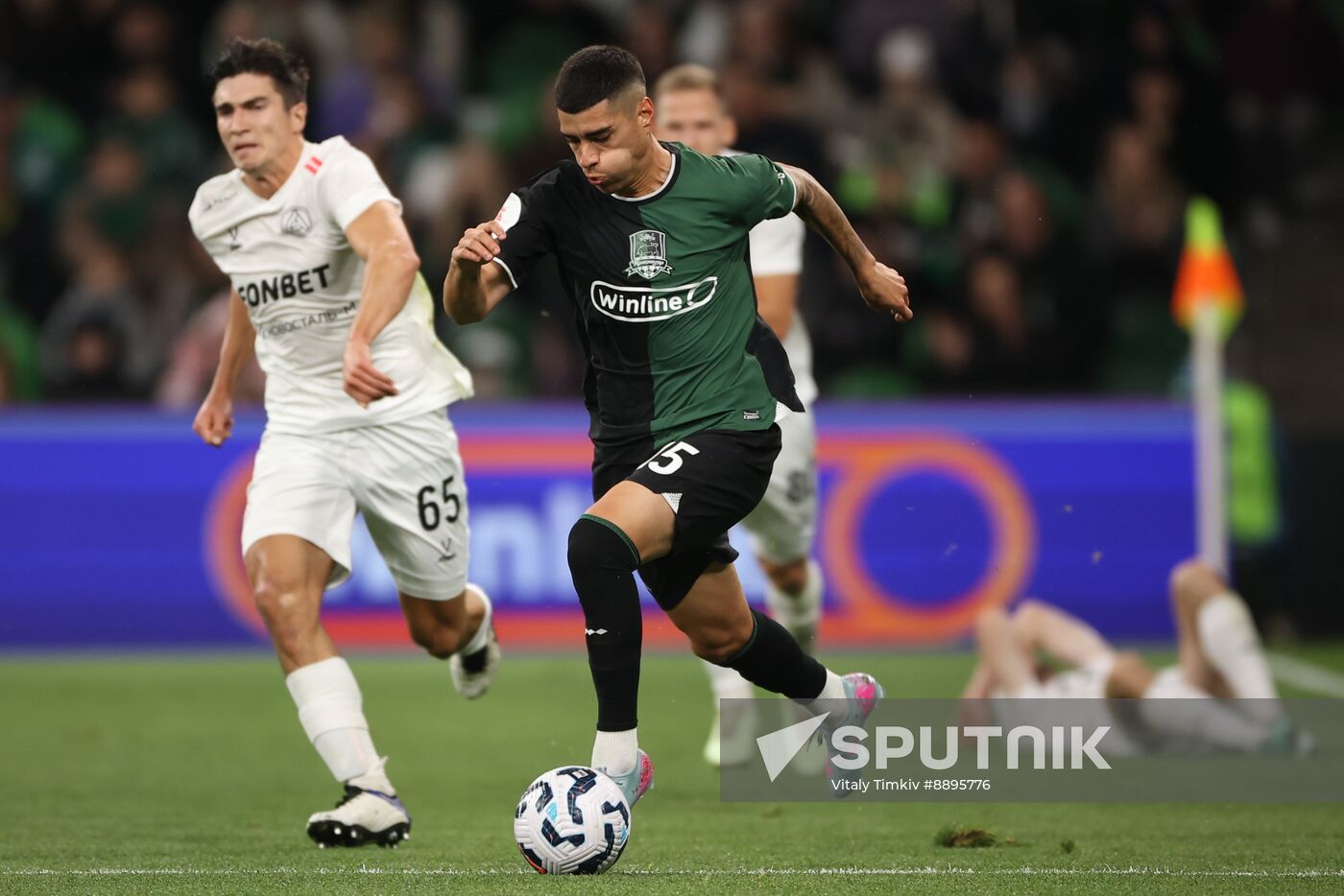 Russia Soccer Premier-League Krasnodar - Akron