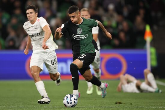 Russia Soccer Premier-League Krasnodar - Akron