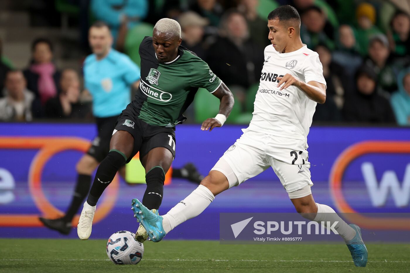 Russia Soccer Premier-League Krasnodar - Akron