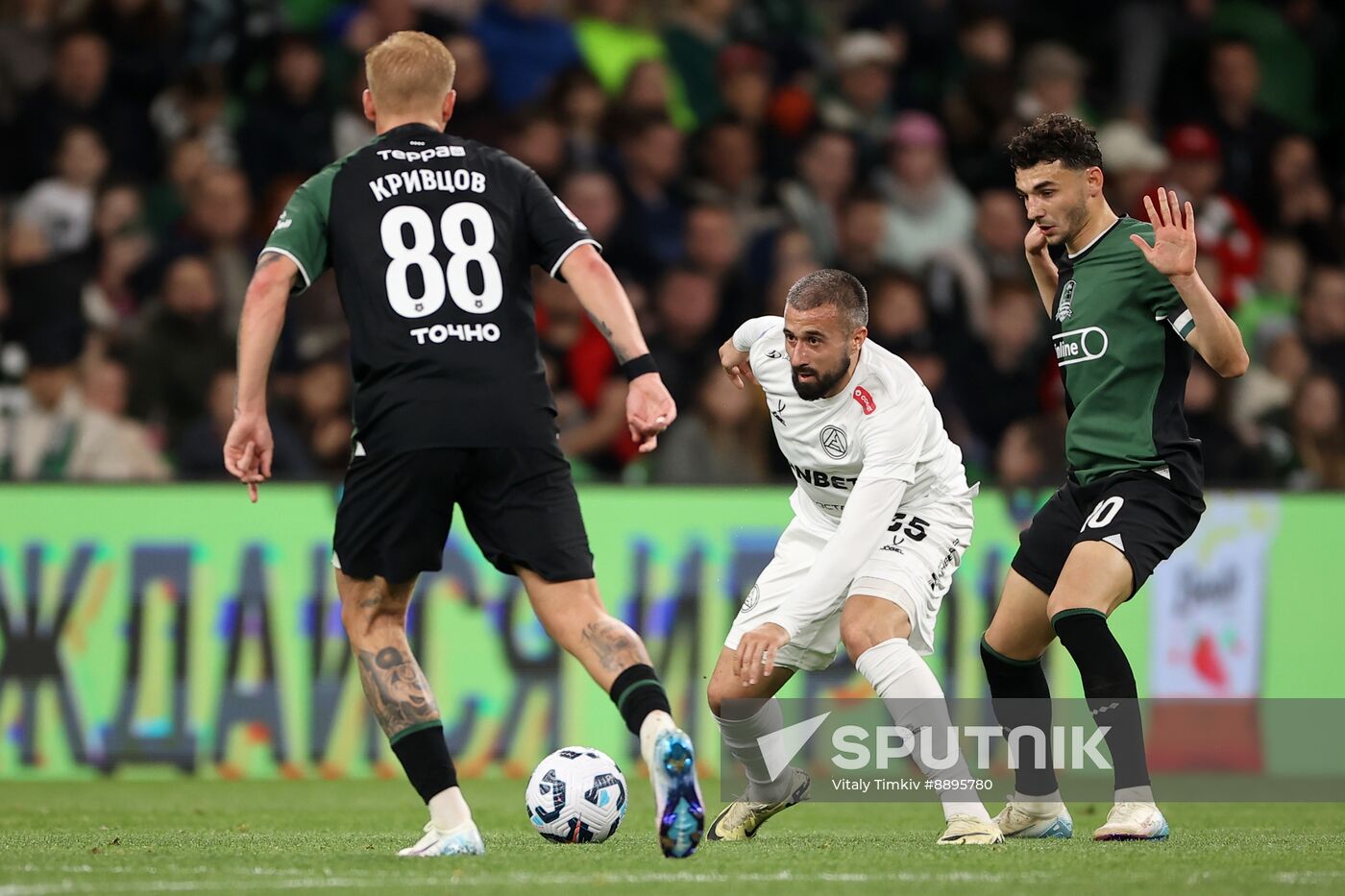 Russia Soccer Premier-League Krasnodar - Akron
