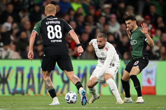 Russia Soccer Premier-League Krasnodar - Akron