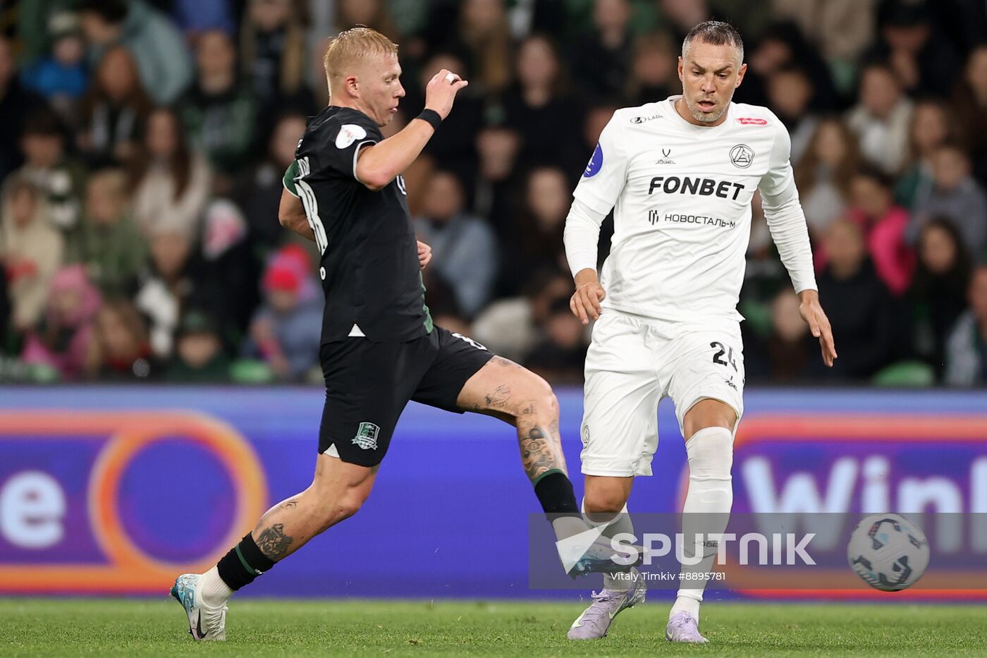 Russia Soccer Premier-League Krasnodar - Akron