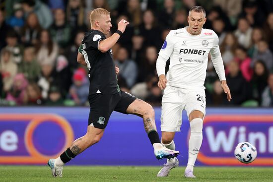 Russia Soccer Premier-League Krasnodar - Akron