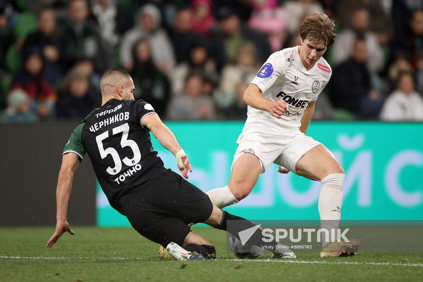 Russia Soccer Premier-League Krasnodar - Akron