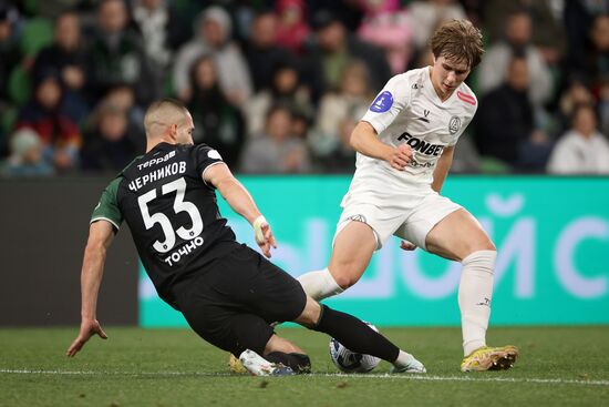 Russia Soccer Premier-League Krasnodar - Akron