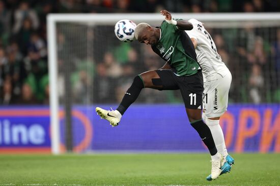 Russia Soccer Premier-League Krasnodar - Akron
