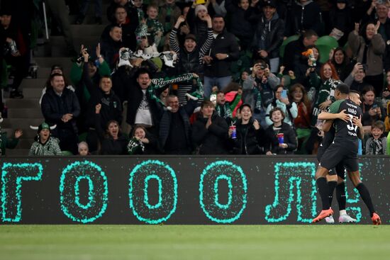 Russia Soccer Premier-League Krasnodar - Akron