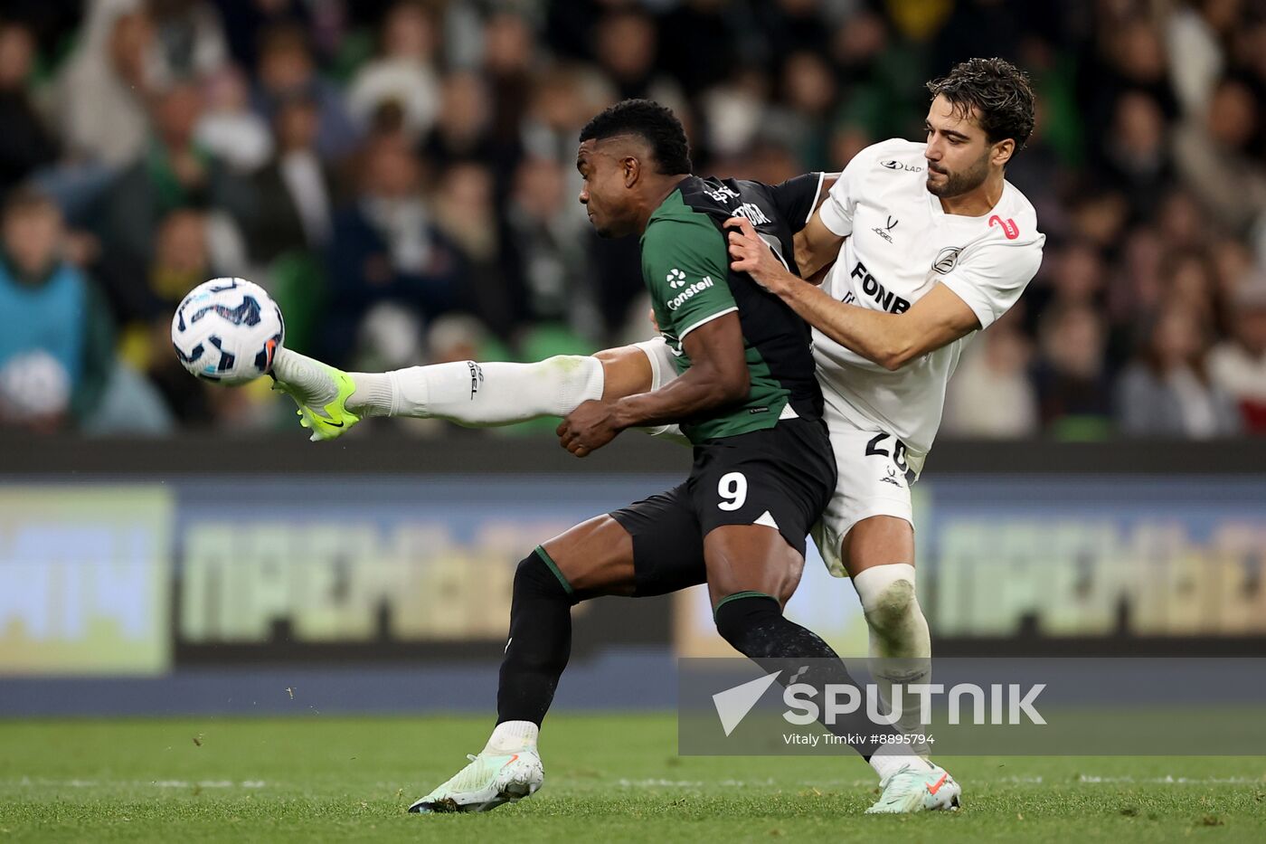 Russia Soccer Premier-League Krasnodar - Akron