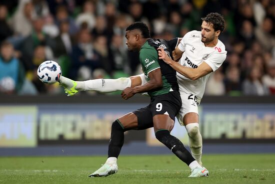 Russia Soccer Premier-League Krasnodar - Akron