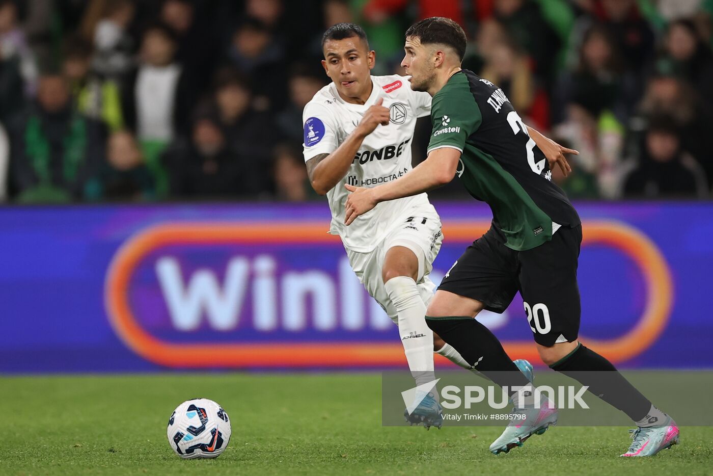 Russia Soccer Premier-League Krasnodar - Akron