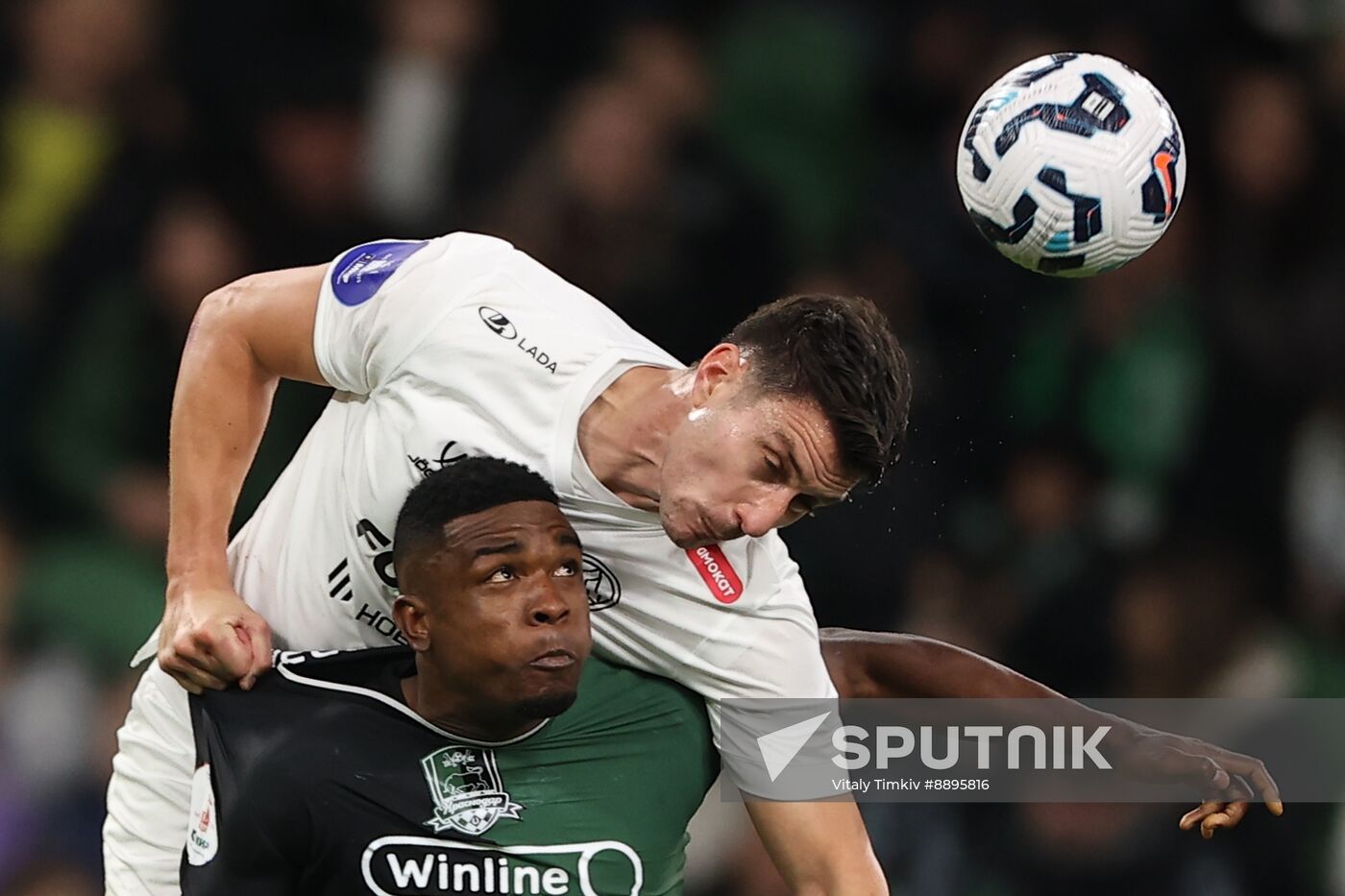 Russia Soccer Premier-League Krasnodar - Akron