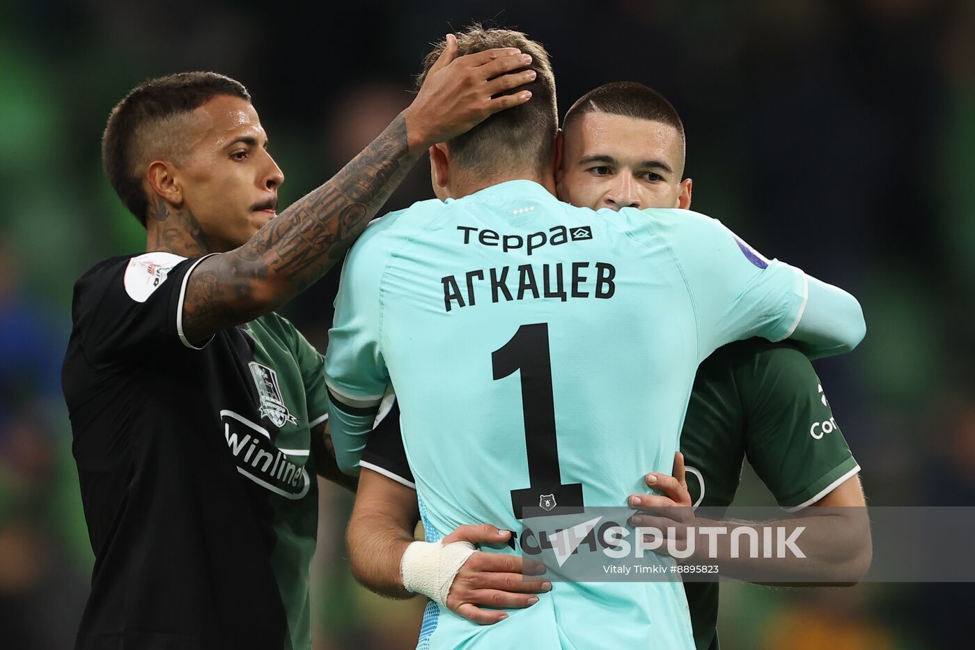 Russia Soccer Premier-League Krasnodar - Akron