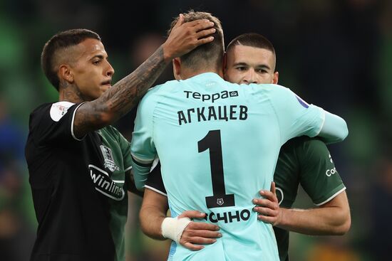 Russia Soccer Premier-League Krasnodar - Akron
