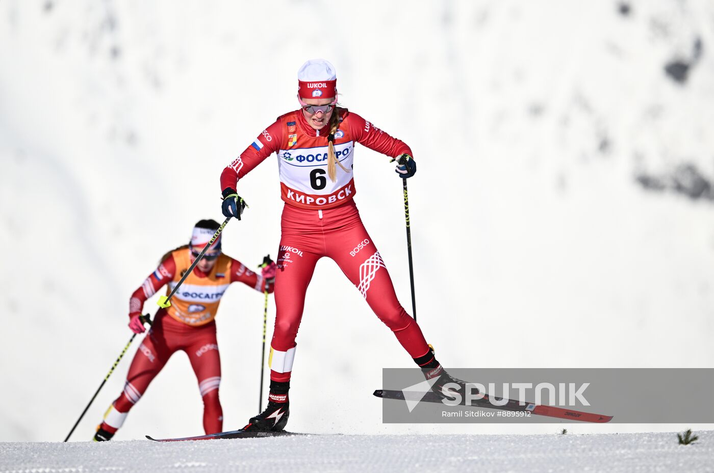 Russia Cross-Country Skiing Cup Women Mass Start