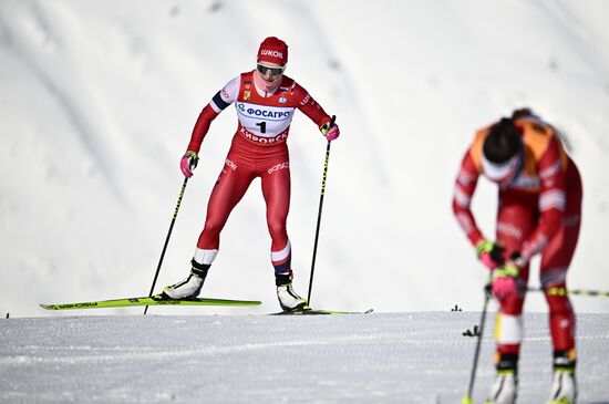 Russia Cross-Country Skiing Cup Women Mass Start