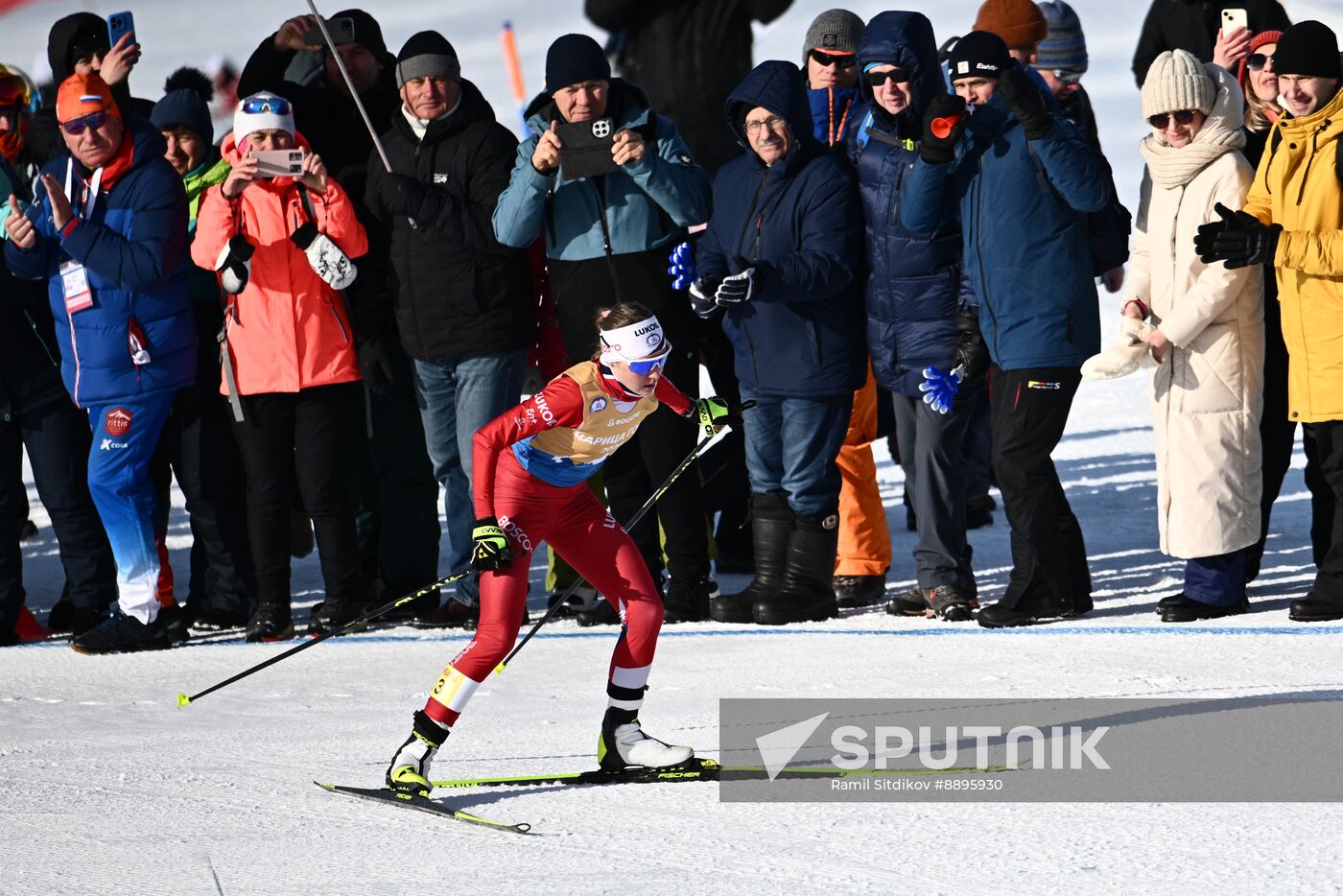 Russia Cross-Country Skiing Cup Women Mass Start