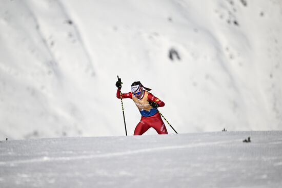 Russia Cross-Country Skiing Cup Women Mass Start