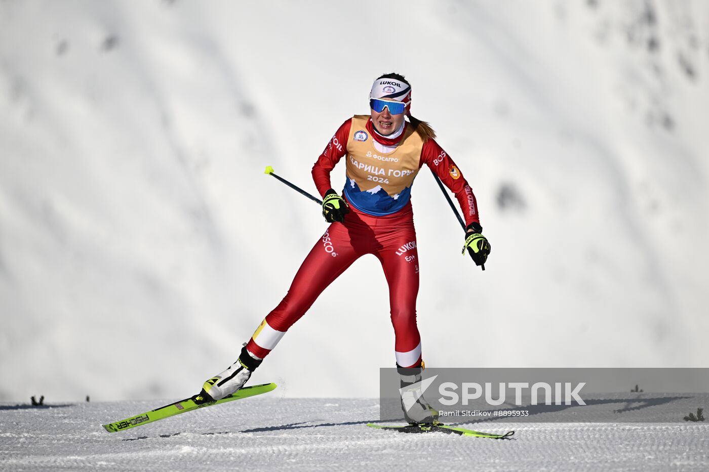 Russia Cross-Country Skiing Cup Women Mass Start