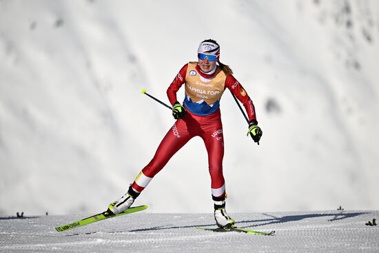 Russia Cross-Country Skiing Cup Women Mass Start