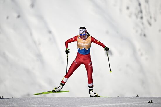 Russia Cross-Country Skiing Cup Women Mass Start