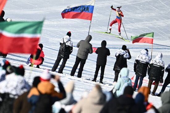 Russia Cross-Country Skiing Cup Women Mass Start