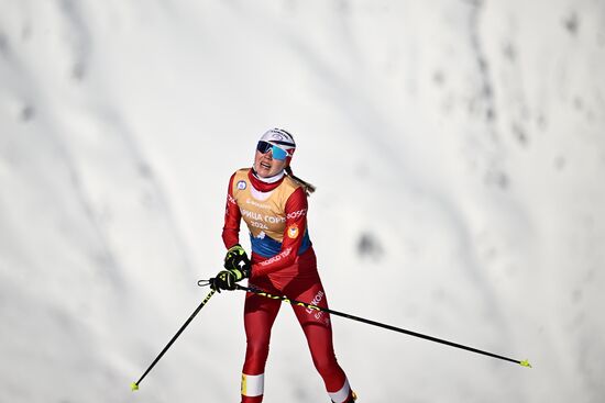 Russia Cross-Country Skiing Cup Women Mass Start