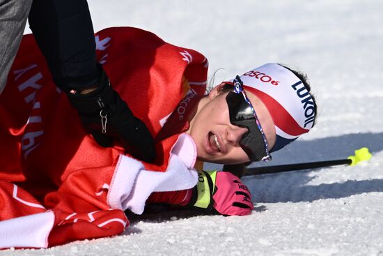 Russia Cross-Country Skiing Cup Women Mass Start