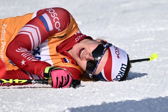 Russia Cross-Country Skiing Cup Women Mass Start