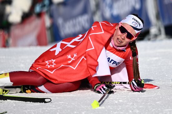 Russia Cross-Country Skiing Cup Women Mass Start