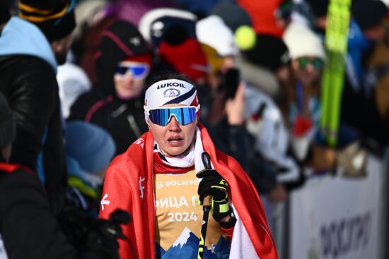 Russia Cross-Country Skiing Cup Women Mass Start