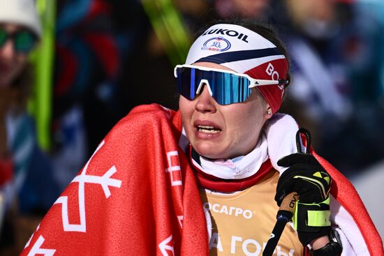 Russia Cross-Country Skiing Cup Women Mass Start