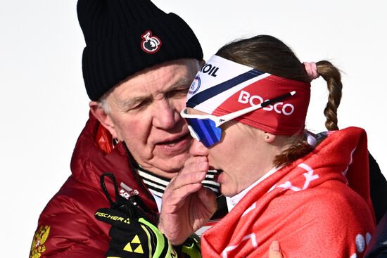 Russia Cross-Country Skiing Cup Women Mass Start