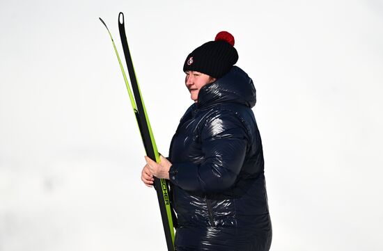 Russia Cross-Country Skiing Cup Women Mass Start