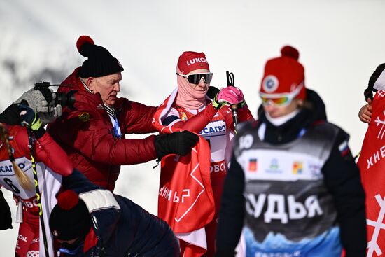 Russia Cross-Country Skiing Cup Women Mass Start