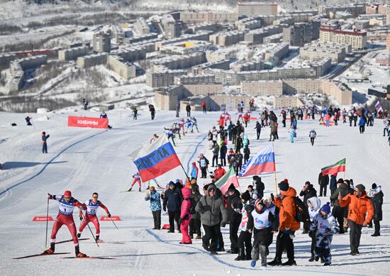 Russia Cross-Country Skiing Cup Men Mass Start