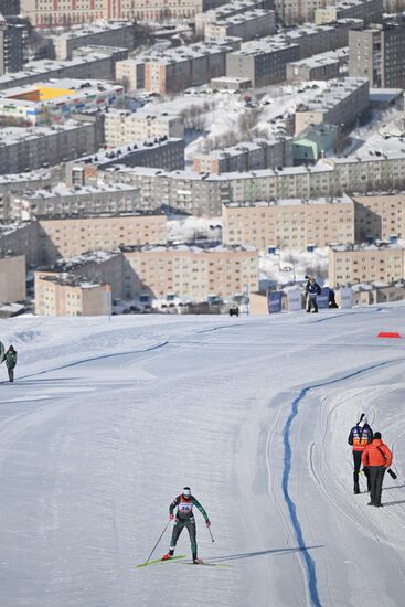 Russia Cross-Country Skiing Cup Women Mass Start
