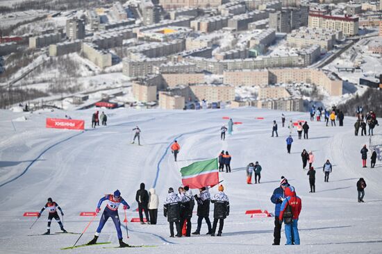 Russia Cross-Country Skiing Cup Women Mass Start