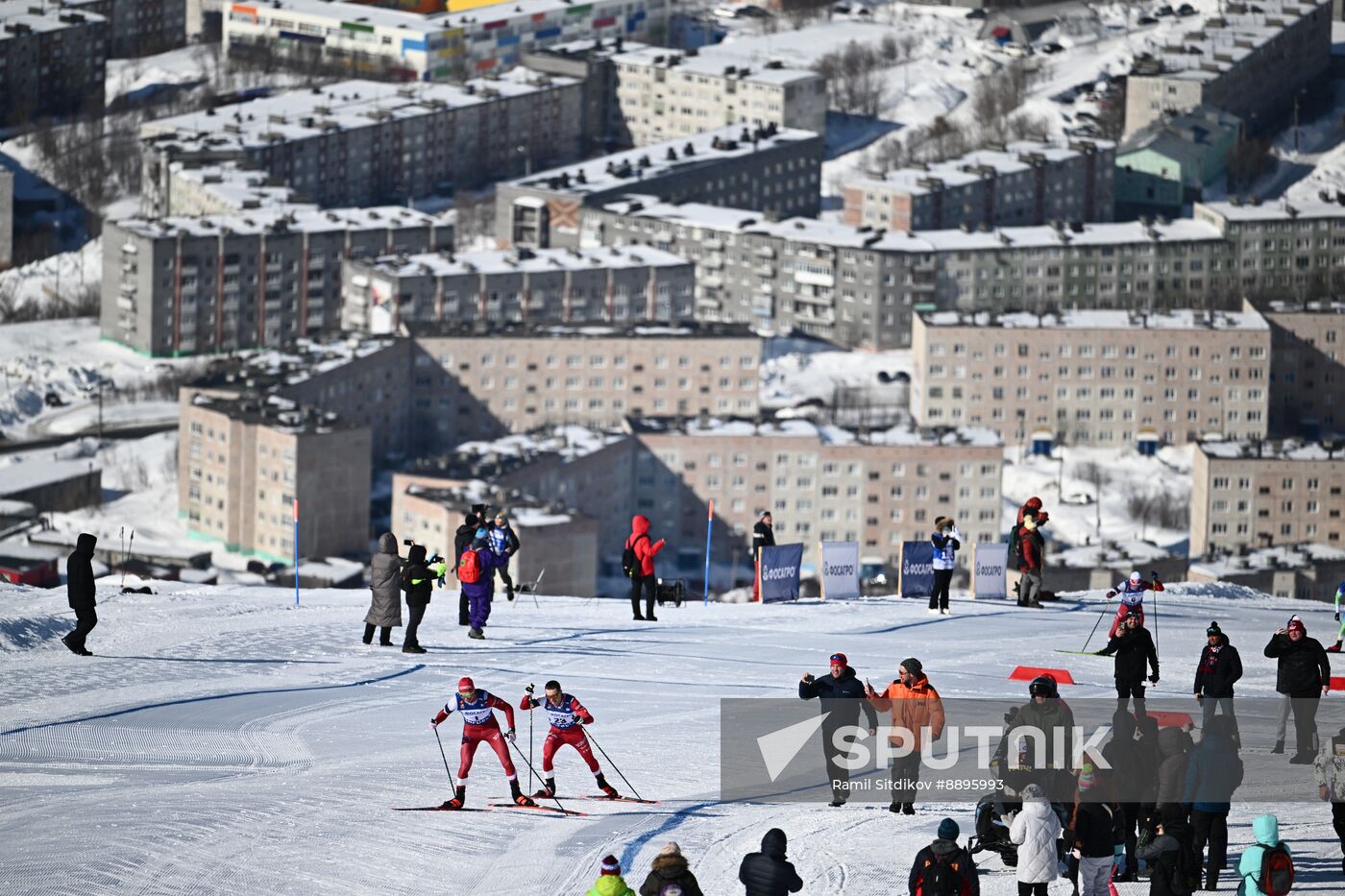 Russia Cross-Country Skiing Cup Men Mass Start