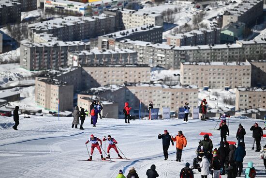 Russia Cross-Country Skiing Cup Men Mass Start