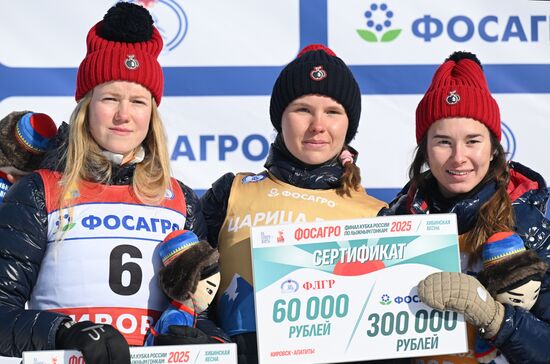 Russia Cross-Country Skiing Cup Women Mass Start