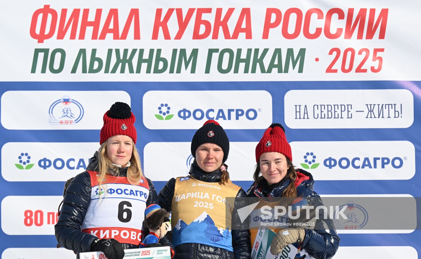 Russia Cross-Country Skiing Cup Women Mass Start