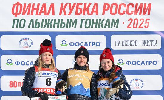 Russia Cross-Country Skiing Cup Women Mass Start