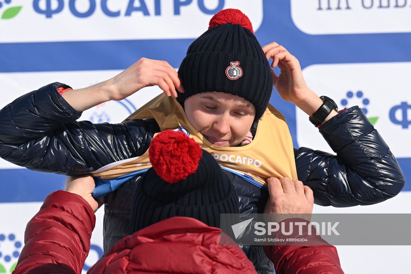 Russia Cross-Country Skiing Cup Women Mass Start