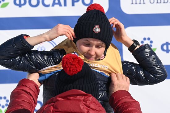 Russia Cross-Country Skiing Cup Women Mass Start
