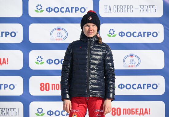 Russia Cross-Country Skiing Cup Women Mass Start