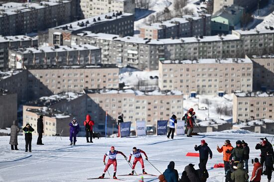 Russia Cross-Country Skiing Cup Men Mass Start