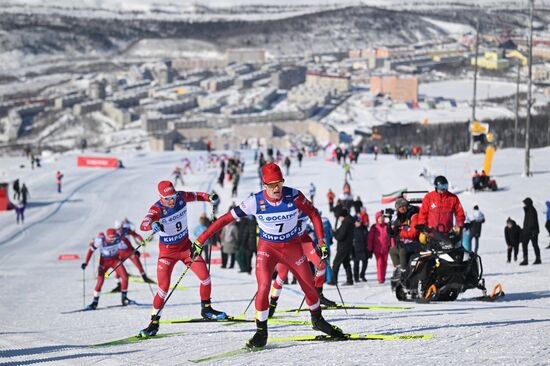 Russia Cross-Country Skiing Cup Men Mass Start